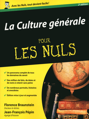 cover image of La Culture générale Pour les Nuls